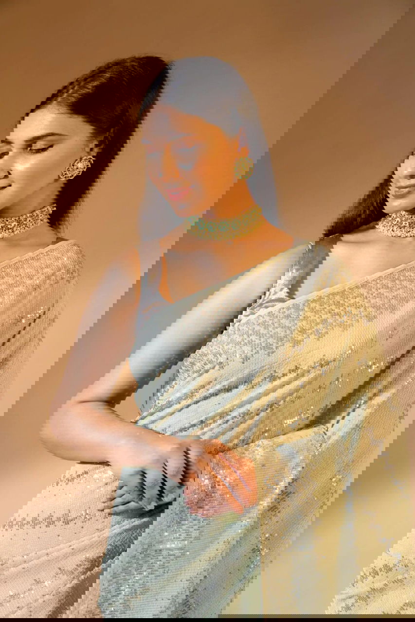 Ram setu Fancy Heavy Designer Wholesale Party Wear Georgette Sarees